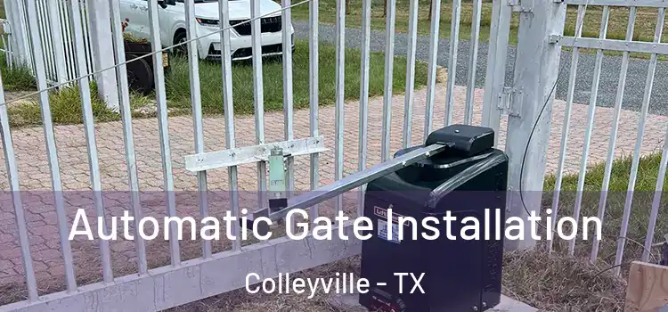 Automatic Gate Installation Colleyville - TX