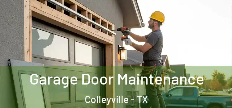 Garage Door Maintenance Colleyville - TX